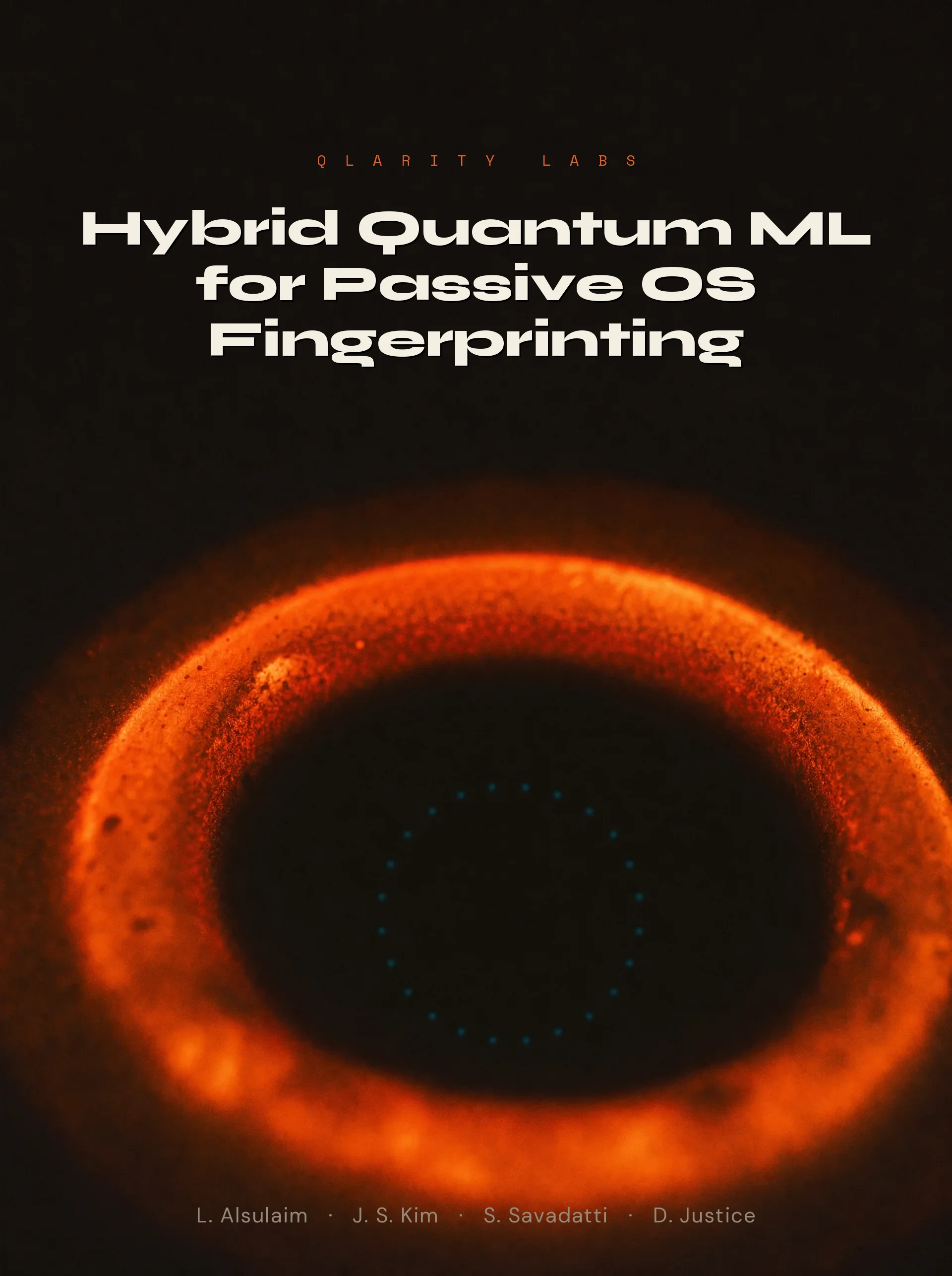 Hybrid Quantum ML for Passive OS Fingerprinting — paper cover